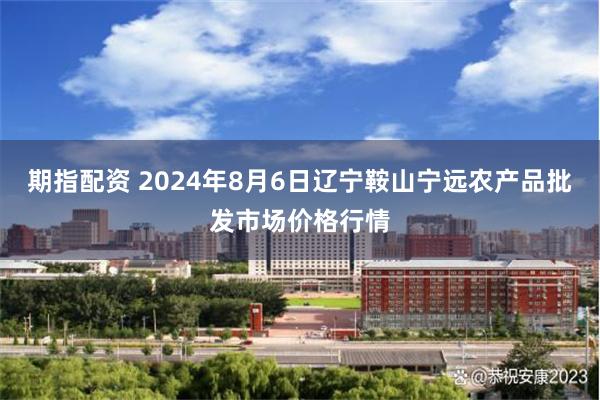 期指配资 2024年8月6日辽宁鞍山宁远农产品批发市场价格行情